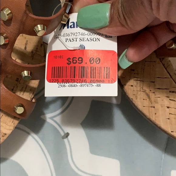 Designer cork wedges - Picture 4 of 5